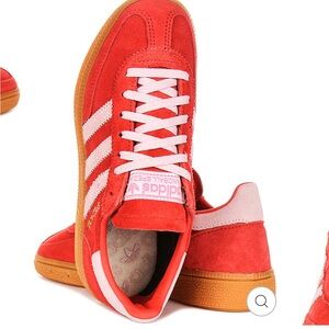 New Adidas Womens Red and Pink Spezial shoes.